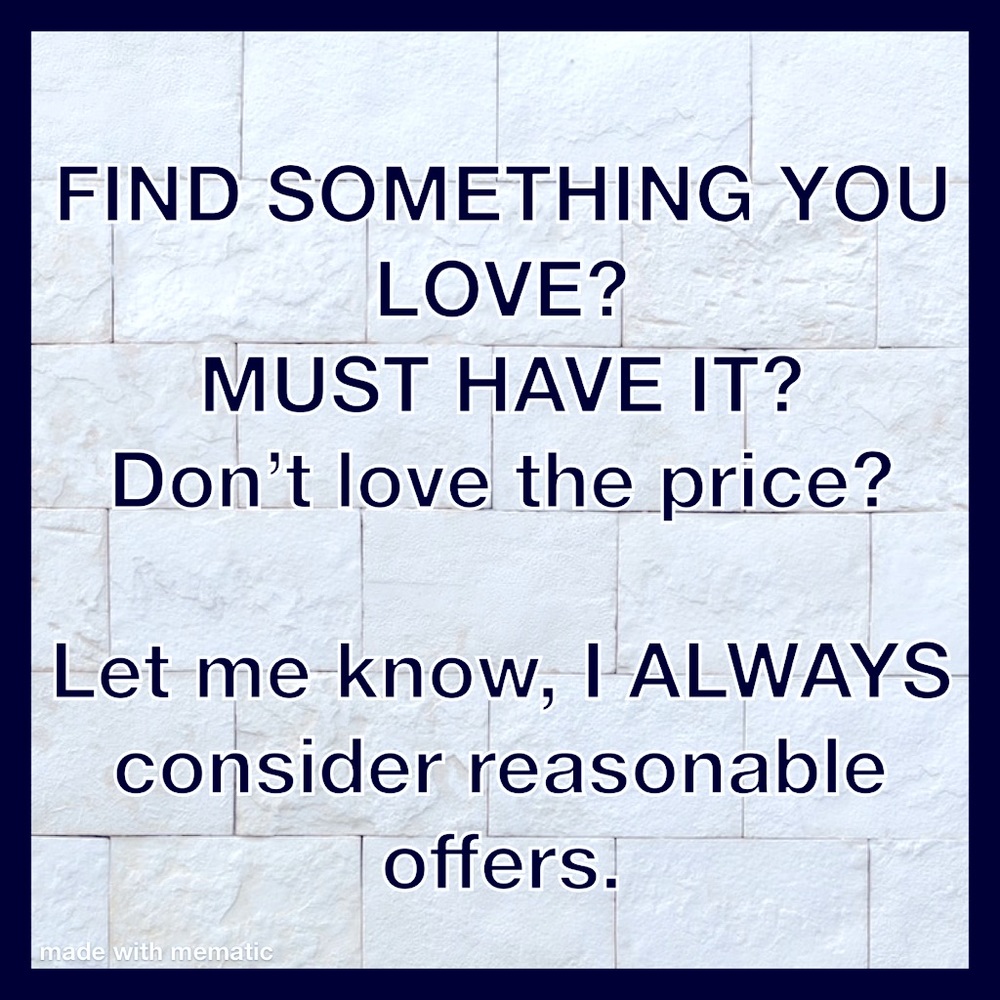 Make me an offer!